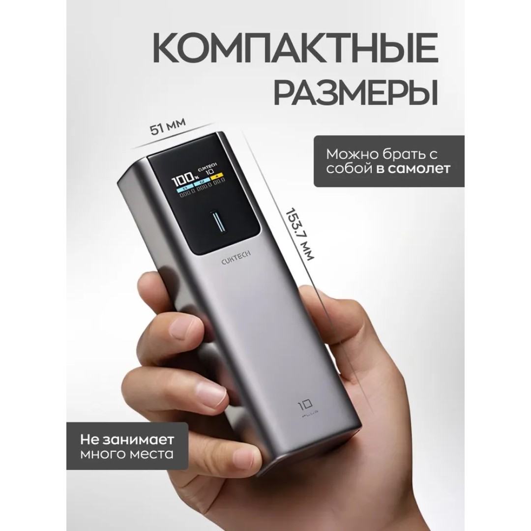 Внешний аккумулятор Xiaomi CUKTECH (PB150P) 15000mAh 120W