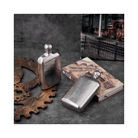 Фляга из чистого титана Heesung Titanium Small Hip Flask 180ml