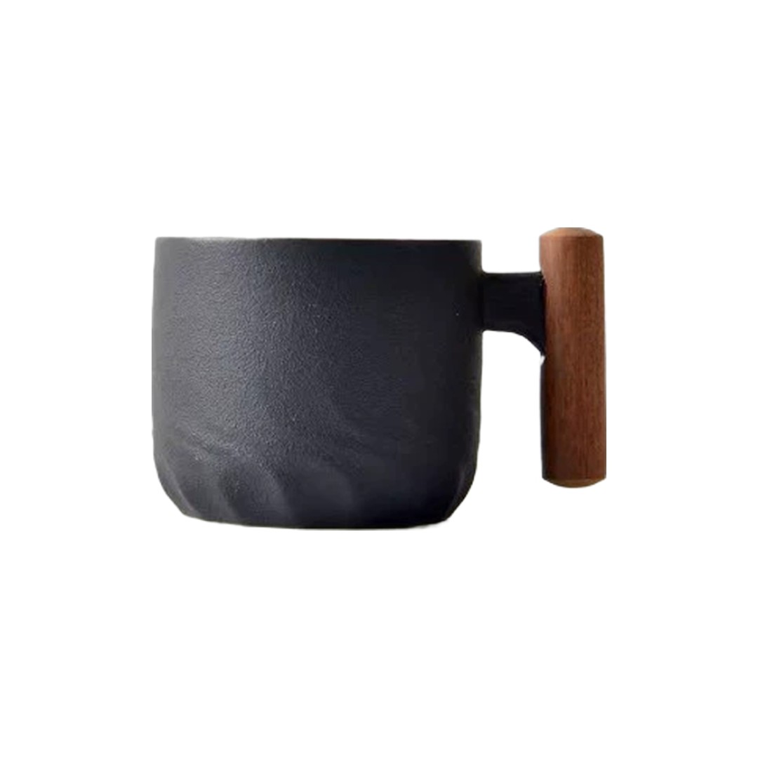 Кружка Riser Ceramic Gradual Change Wooden Cup