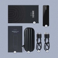 Внешний твердотельный накопитель Onemodern High-speed Fingerprint SSD 1 ТБ