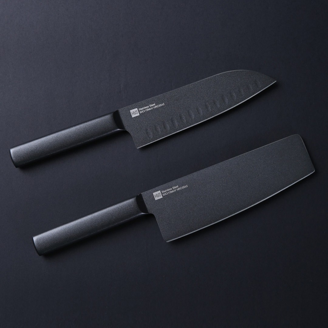 Набор кухонных ножей Xiaomi Huo Hou Heat Knife Set (2 ножа) (HU0015)