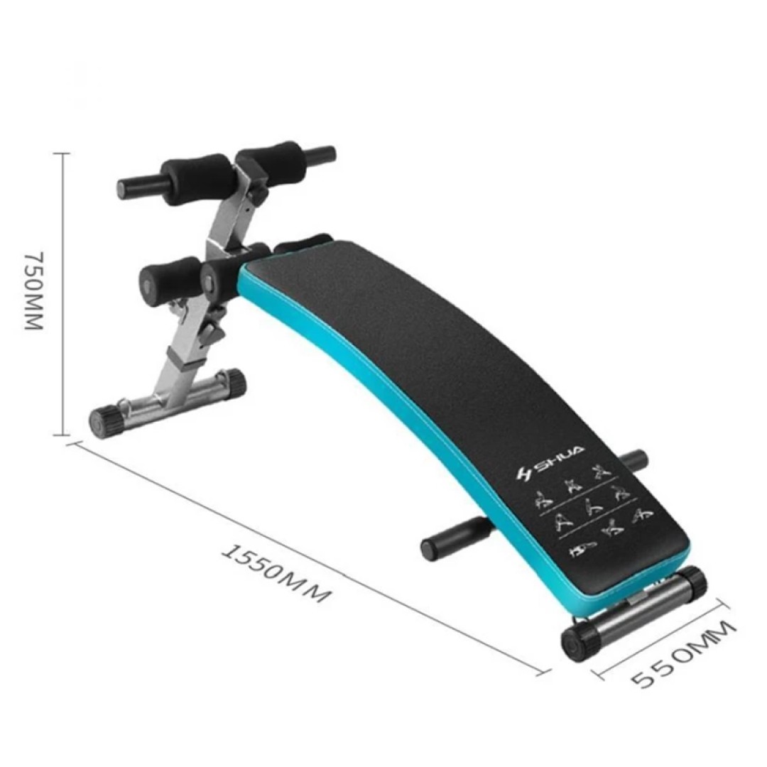 Спортивная скамья Xiaomi Shua Сurved Multi-function Abdominal Board (SH-575)