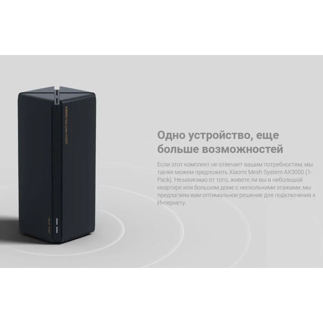 Беспроводная Wi-Fi Mesh система Xiaomi Mesh System AX3000 (DVB4315GL)