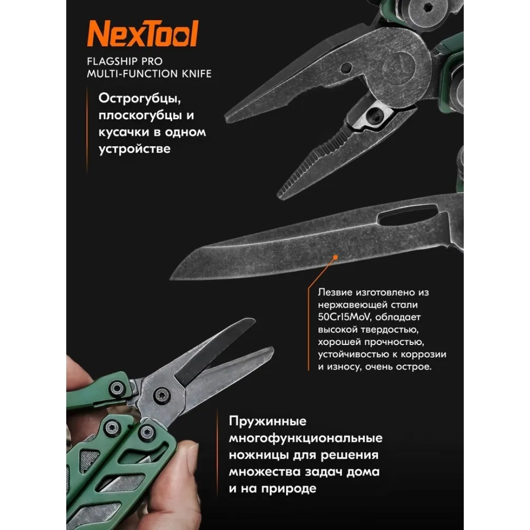 Мультитул Xiaomi NexTool Flagship Pro (NE0104/NE20220)