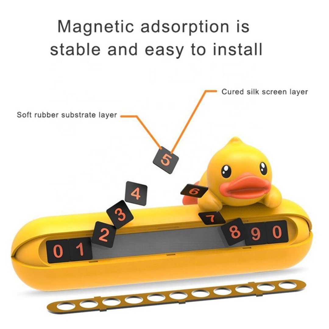 Автовизитка парковочная карта Xiaomi Carfook Little Duck Parking Card (XHYLSTCP-01)