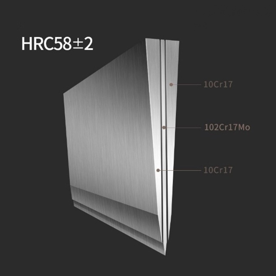 Набор стальных ножей Xiaomi Huo Hou Composite Steel Kitchen Knife Set (4 ножа + подставка) (HU0033)