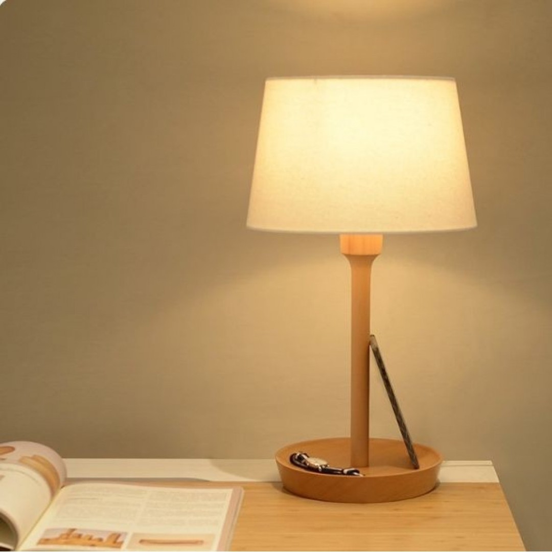 Настольная лампа Xiaomi belaDESIGN Bedside Original Wood Table Lamp (L1522)