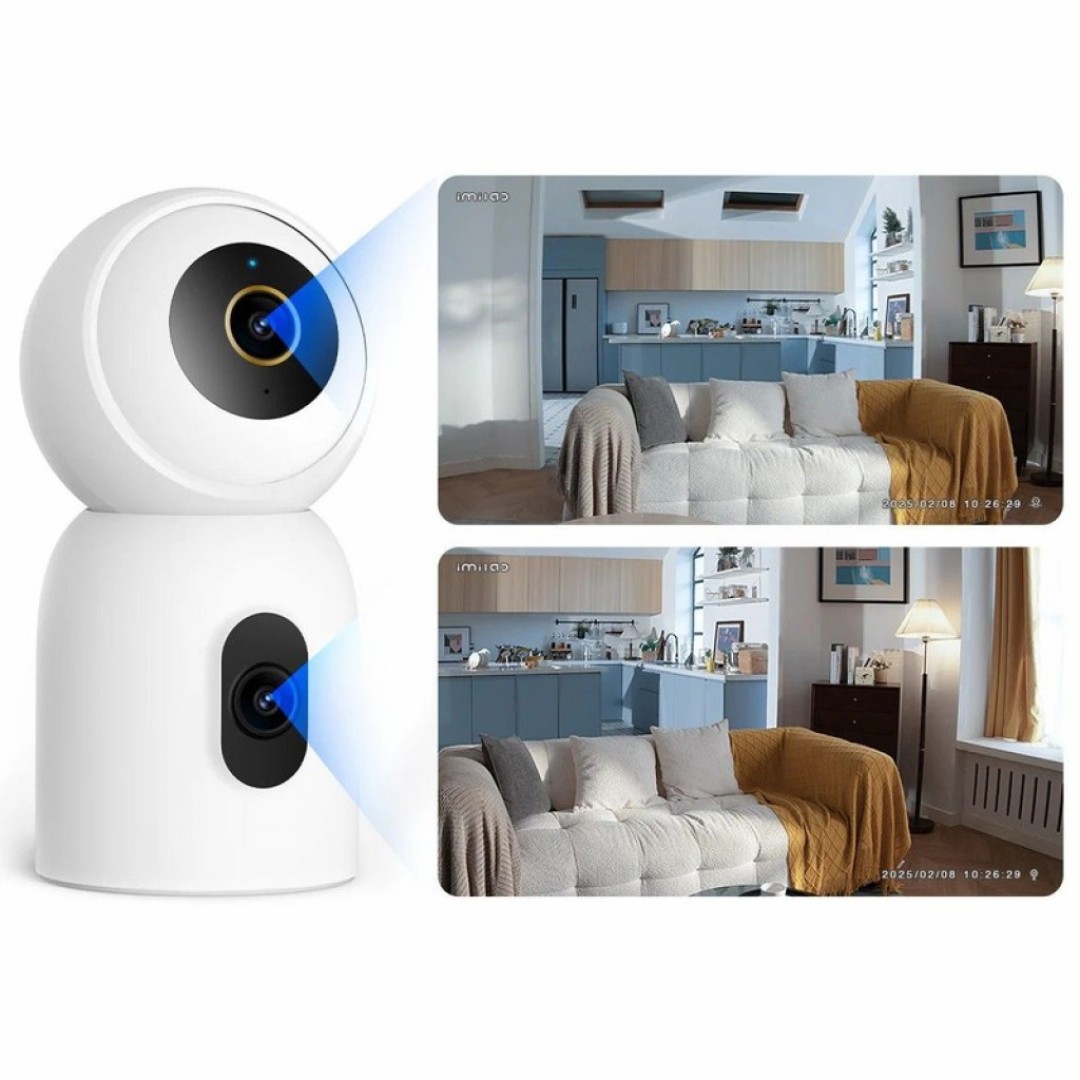IPкамера Xiaomi Imilab Indoor Camera 3K+3K WiFi Plug-in C30 Dual (CMSXJ111A)