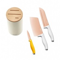 Набор кухонных ножей Xiaomi Solista Solo Titanium Knife Set Multicolour (T04-S02)