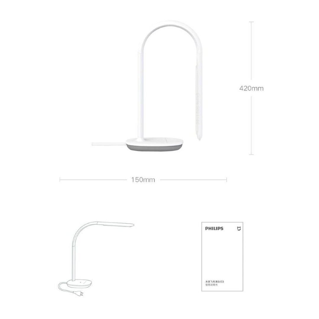 Настольная лампа Xiaomi Philips Table Lamp 3 (9290029013)