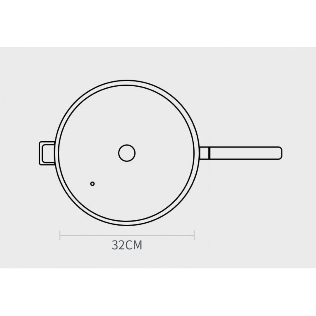 Сковорода-вок Xiaomi Velosan Non-stick Frying Pan (VE1101)