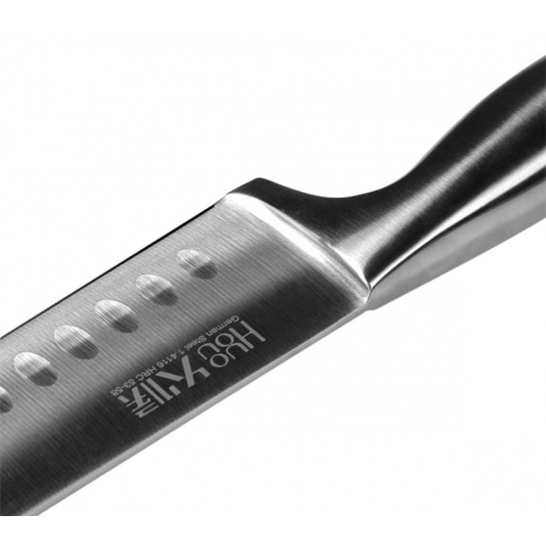 Набор стальных ножей Xiaomi Huo Hou 6-Piece Stainless Steel Kitchen Knife Set (4 ножа + ножницы + подставка) (HU0014)