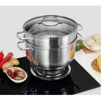 Кастрюля-пароварка Xiaomi Steamer Stainless Steel 1 ярус