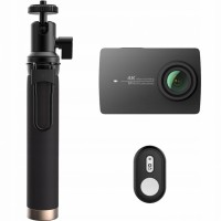 Экшн-камера+монопод с пультом Xiaomi Yi 4k Action Camera