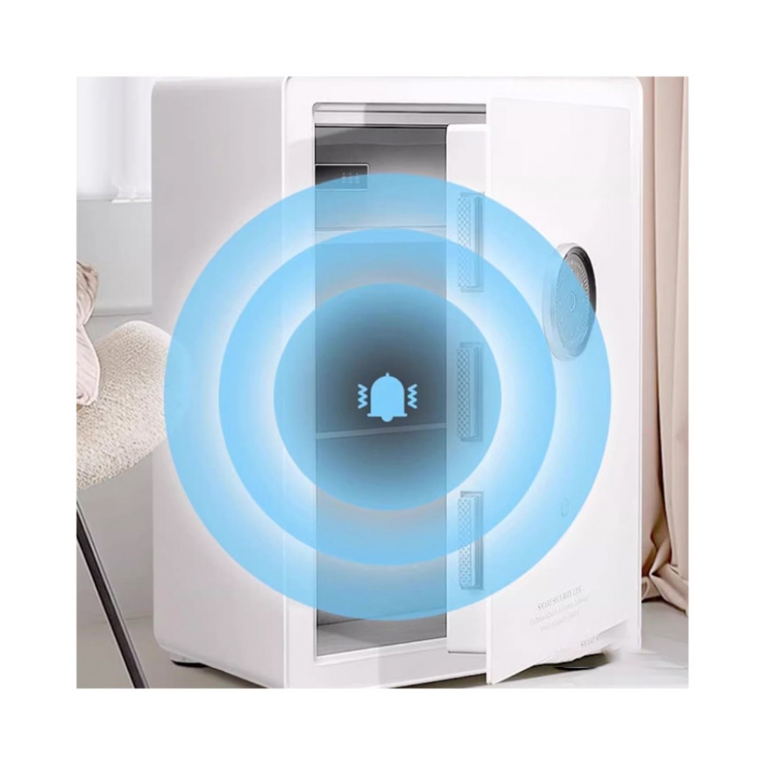 Умный электронный сейф со сканером отпечатка пальцев Xiaomi CRMCR Smart Safe Deposit Box Black (BGX-X1-100MK)