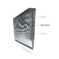 Набор ножей из дамасской стали Huo Hou Set of 5 Damascus Knife Sets (4 ножа с подставкой) (HU0073)