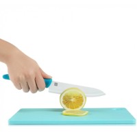 Набор кухонных ножей Xiaomi Huo Hou Ceramic Knife Chopping Block Kit Multicolour (3 ножа и доска) (HU0020)