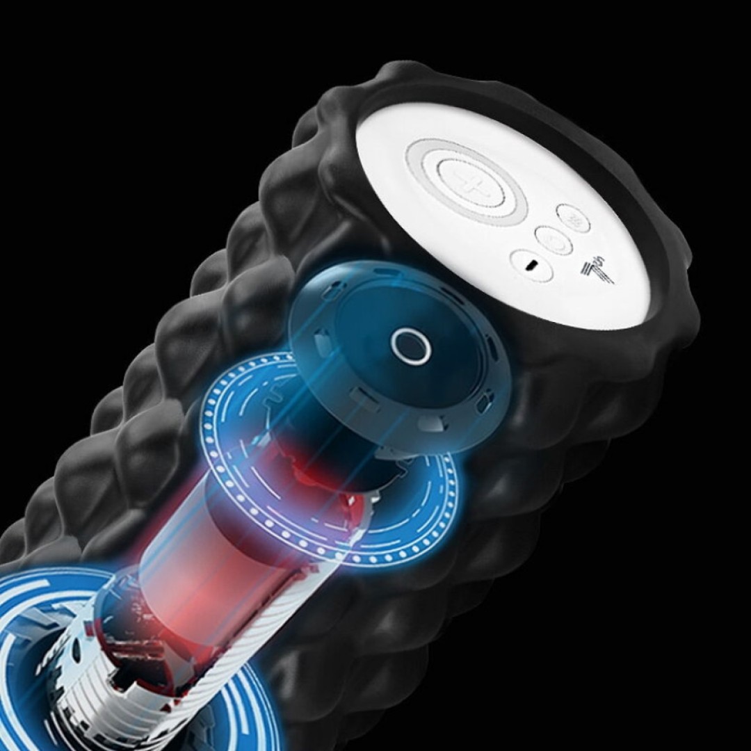 Массажный ролик Xiaomi 7th Electric Massage Yoga Pillar (MYOGA7)