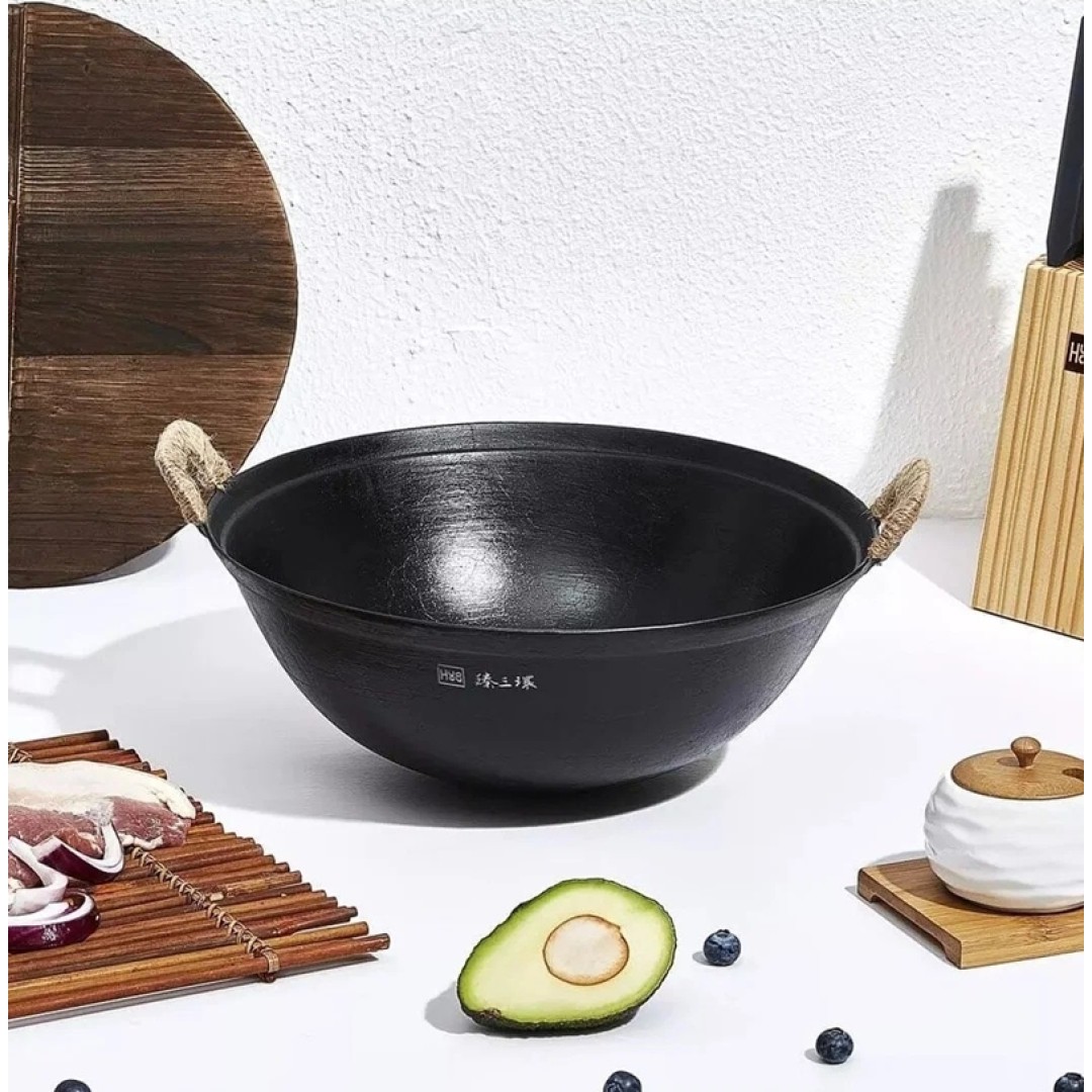 Сковорода-вок Xiaomi Huo Hou Cast Iron Wok