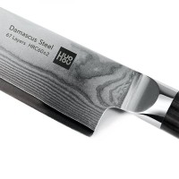 Набор ножей из дамасской стали Huo Hou Set of 5 Damascus Knife Sets (4 ножа с подставкой) (HU0073)