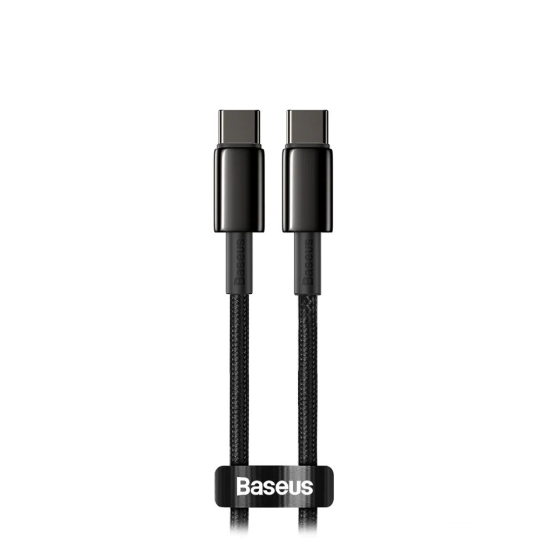 Кабель Baseus USB-C — USB-C 100W 1м (CAKW000201)