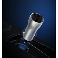 Автомобильное зарядное устройство Xiaomi ZMI Digital Display Car Charger 2xUSB