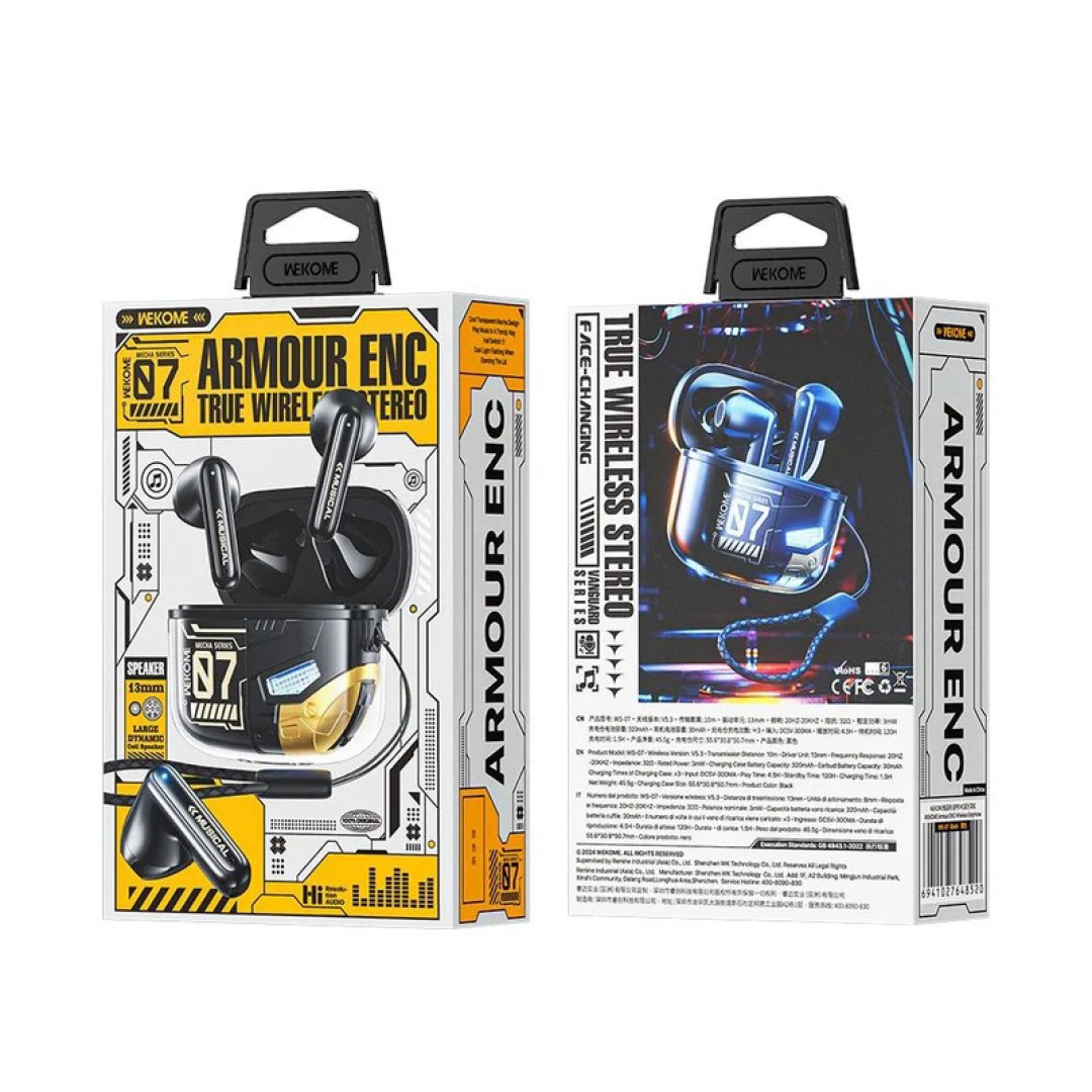 Беспроводные наушники WEKOME WS-07