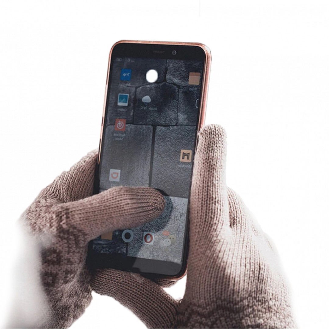 Перчатки для сенсорных экранов Xiaomi FO Touch Wool Gloves (ST20190601)