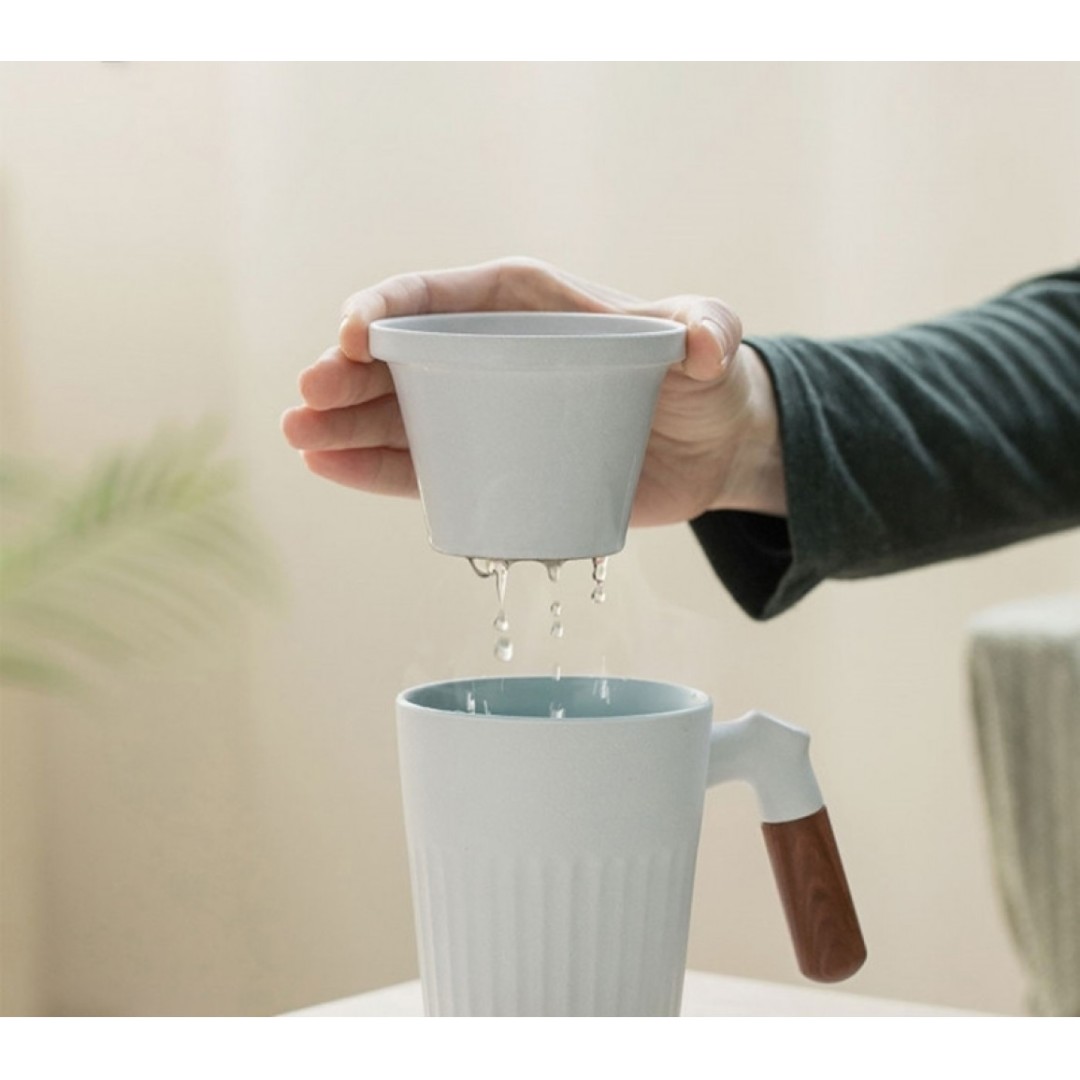 Керамическая кружка Xiaomi Pinztea Ceramic Cup 380 мл
