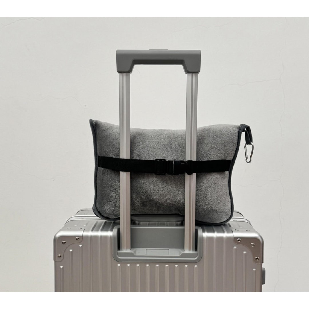 Дорожное одеяло - подушка, портативное, 2-в-1, Comfort,  цвет розовый