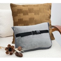 Дорожное одеяло - подушка, портативное, 2-в-1, Comfort,  цвет черный