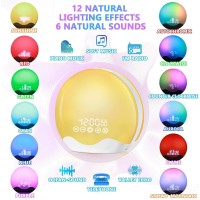 Умный светильник с опцией плавного пробуждения, многофункциональный