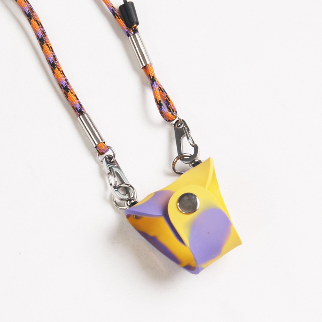 Держатель для очков на шнурке, универсальный, желтый