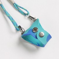 Держатель для очков на шнурке, универсальный, голубой