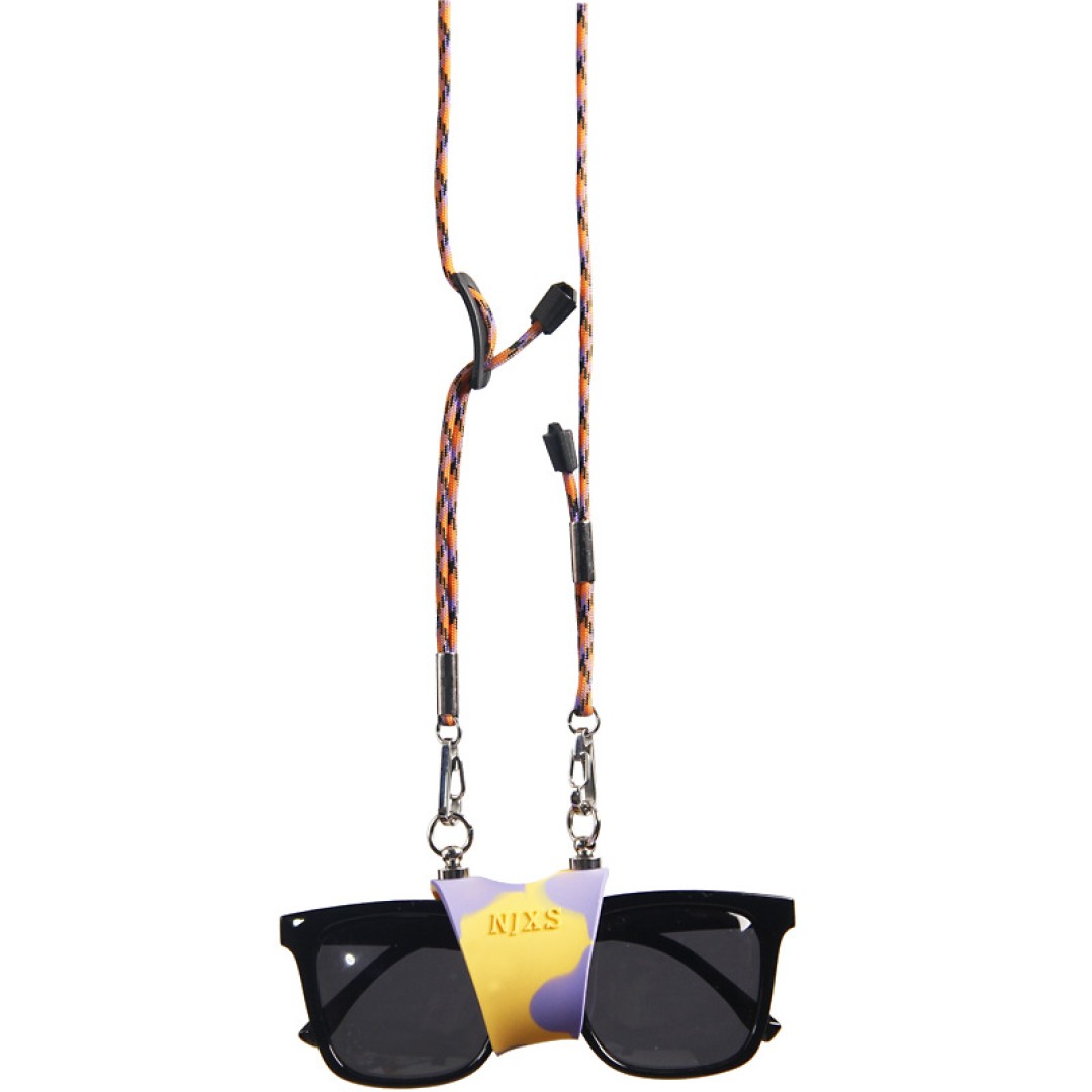 Держатель для очков на шнурке, универсальный, желтый