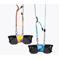 Держатель для очков на шнурке, универсальный, голубой