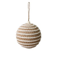 Новогодние шары из джута, в ассотритименте