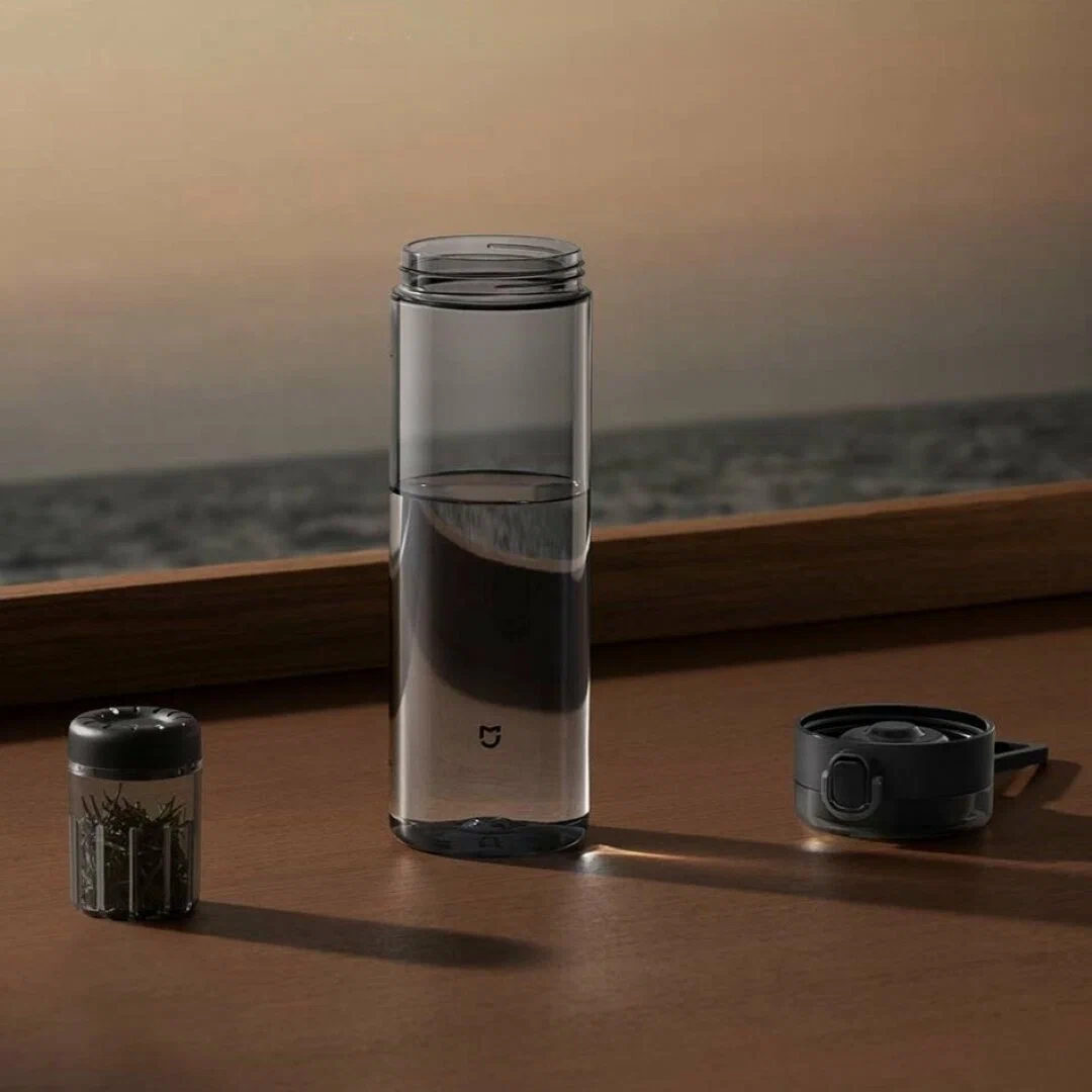 Бутылка для заваривания напитков Xiaomi Mijia Magnetic Tea Storage Cup 800ml Black (белая)  (MJTRB02PL)