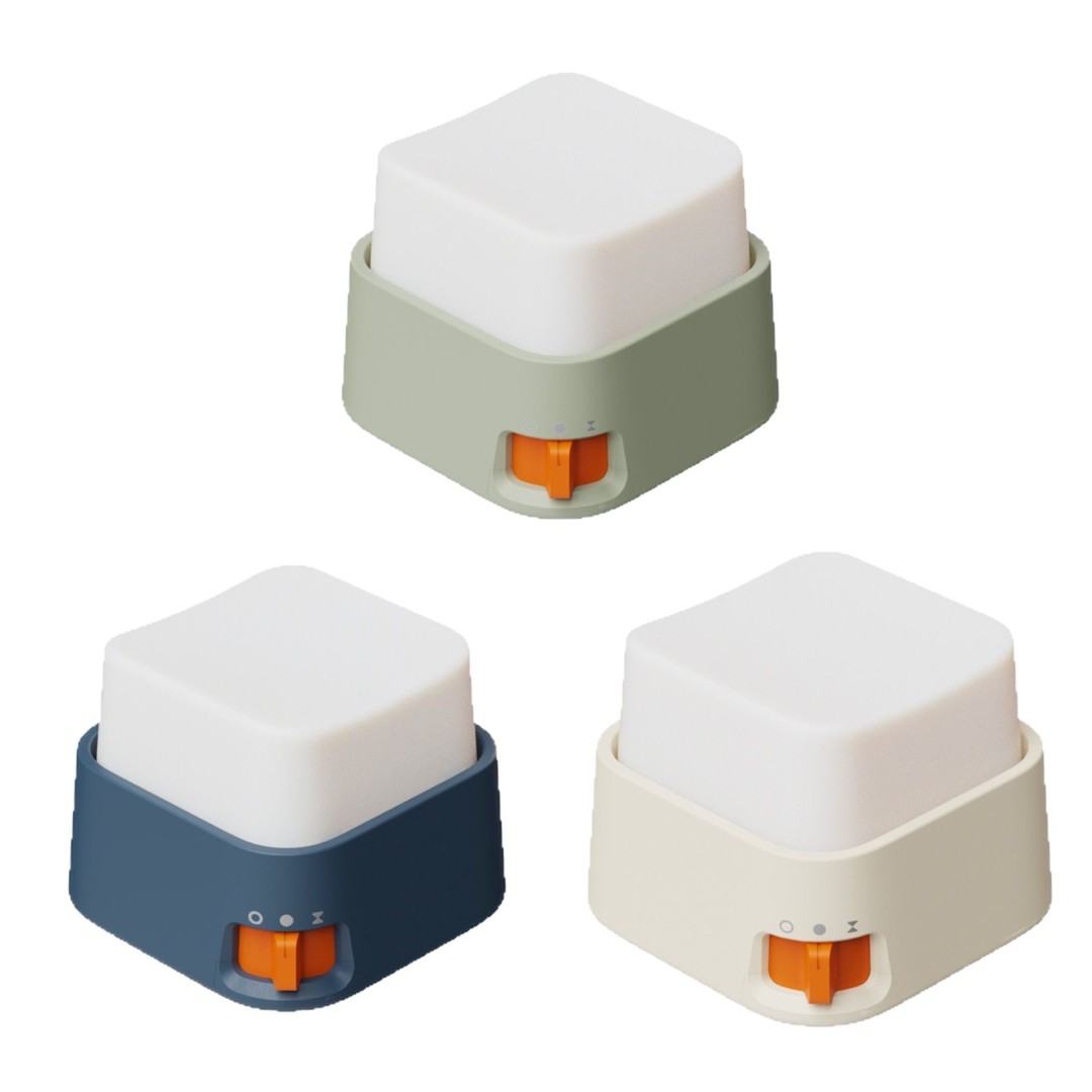 Мини-ночник магнитный, USB, ретро-белый