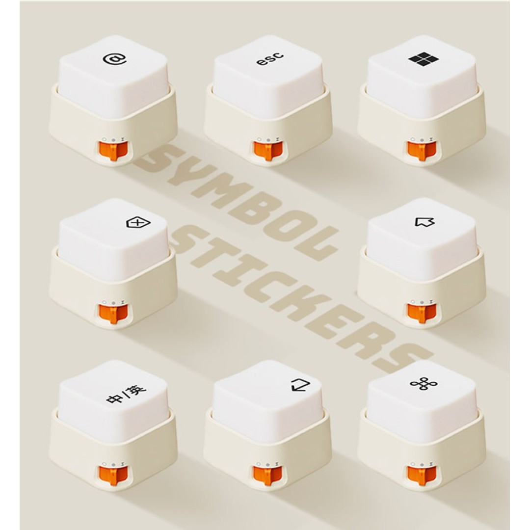 Мини-ночник магнитный, USB, ретро-белый