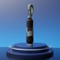 Умный электрический зонт, Xunchi, TYPE-C, 250mAh, бежевый