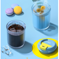 Стакан из тритана, портативный, 360 мл, Hals, Candy, виноградно-фиолетовый