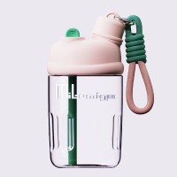 Стакан из тритана с двойными стенками, портативный, 650 мл, вишневая пудра