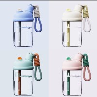 Стакан из тритана с двойными стенками, портативный, 650 мл, вишневая пудра