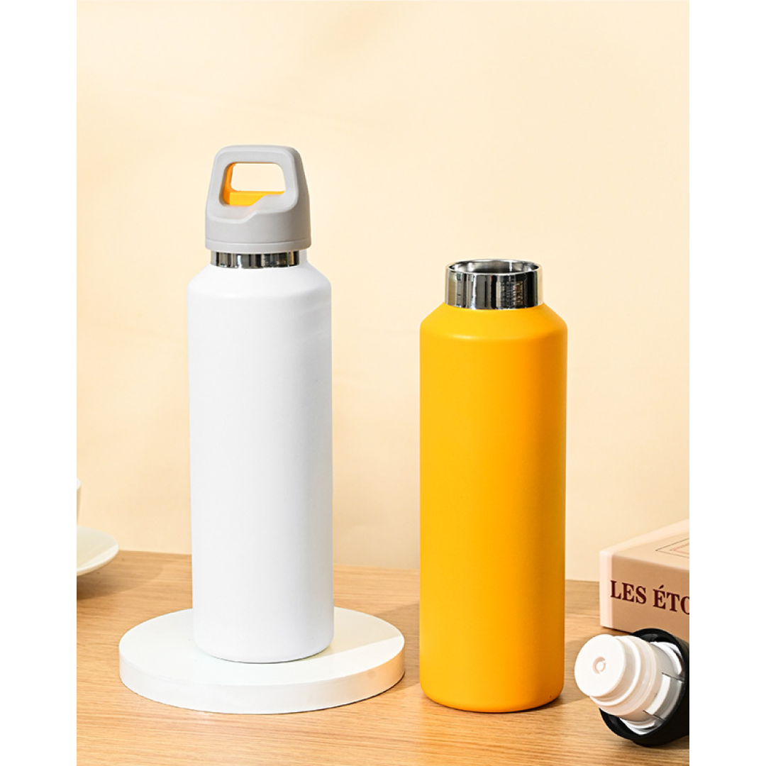 Термобутылка из нержавеющей стали 316L, 600 мл, белый