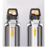 Термобутылка из нержавеющей стали 316L, 600 мл, белый